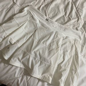 White lululemon skirt